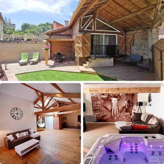 Gite Le Jardin Secret Et Gite Au Temps Suspendu Montpezat  Bagian luar foto